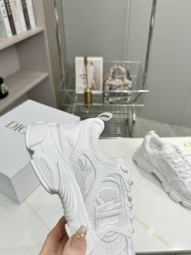 CD CHORONO SNEAKER IN WHITE MESH mysite