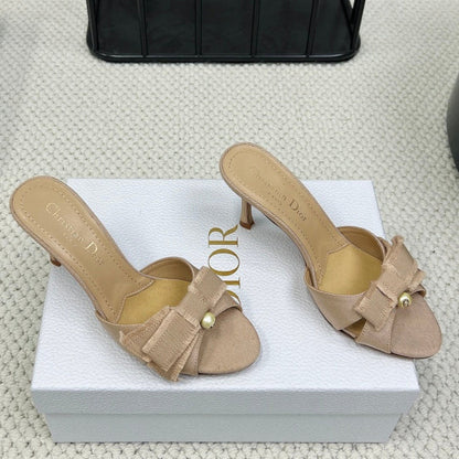 HIGH ADIORABLE MULE IN BISQUE BEIGE FABRIC mysite