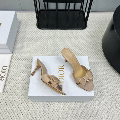 HIGH ADIORABLE MULE IN BISQUE BEIGE FABRIC mysite