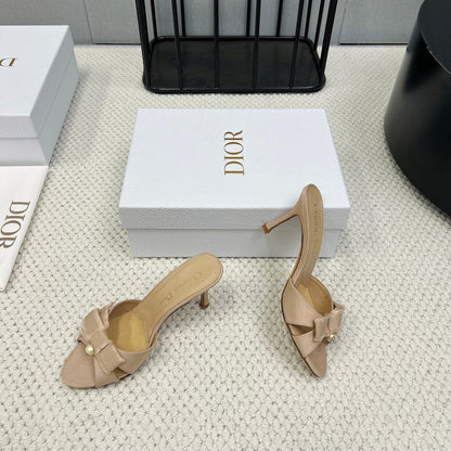 HIGH ADIORABLE MULE IN BISQUE BEIGE FABRIC mysite