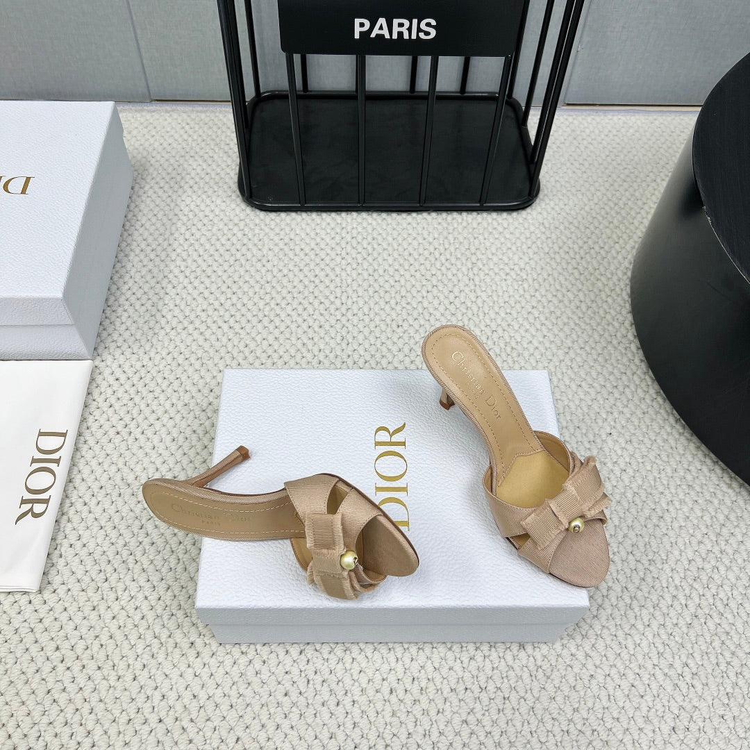 HIGH ADIORABLE MULE IN BISQUE BEIGE FABRIC mysite
