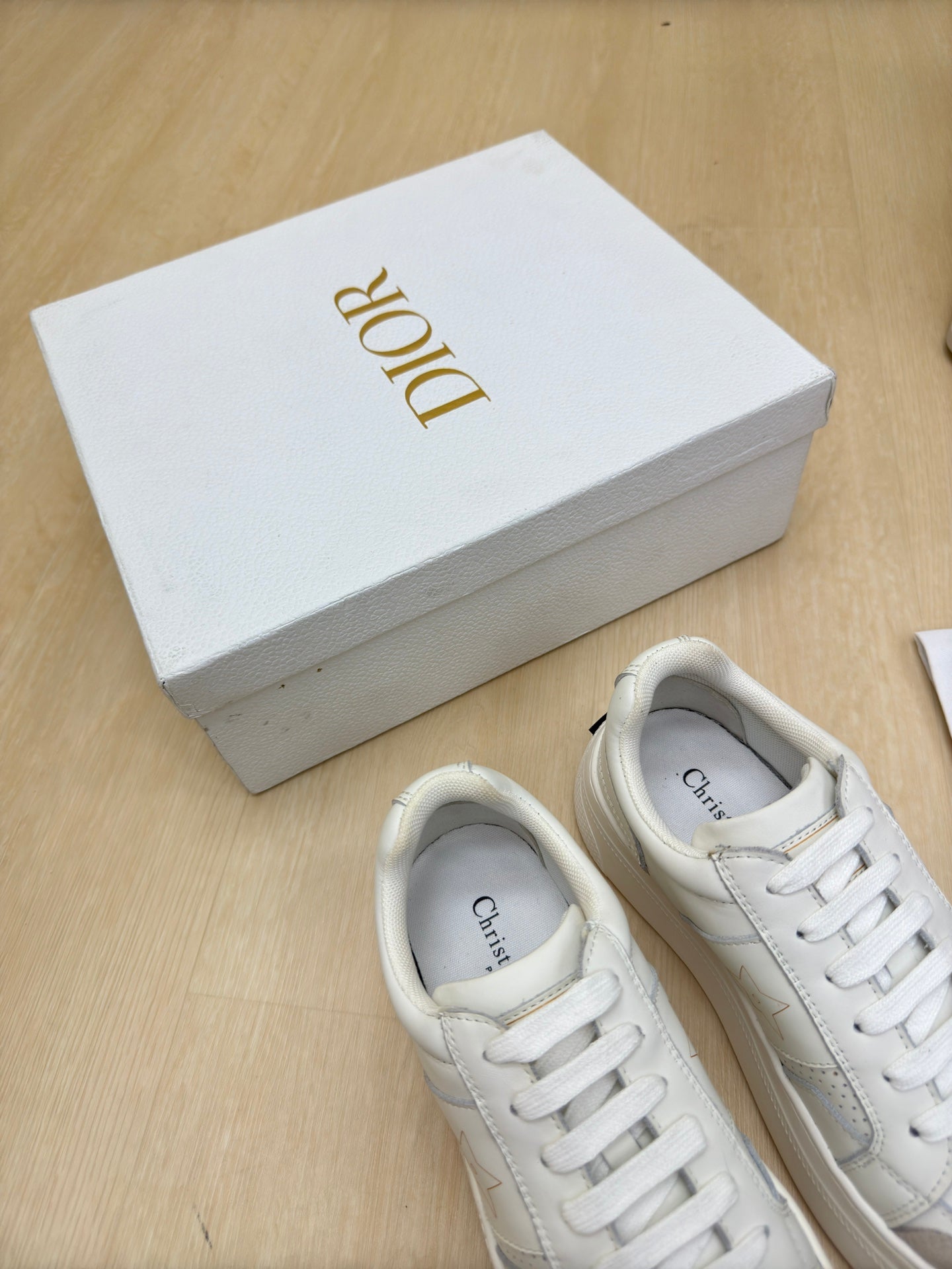 STAR PLATFORM SNEAKER IN WHITE CALFSKIN AND SUEDE mysite