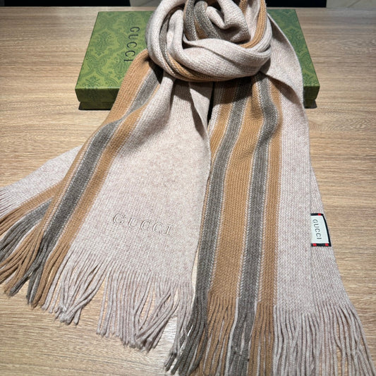 SCARF 180 CM COLORFUL KNIT WOOL 401254 mysite