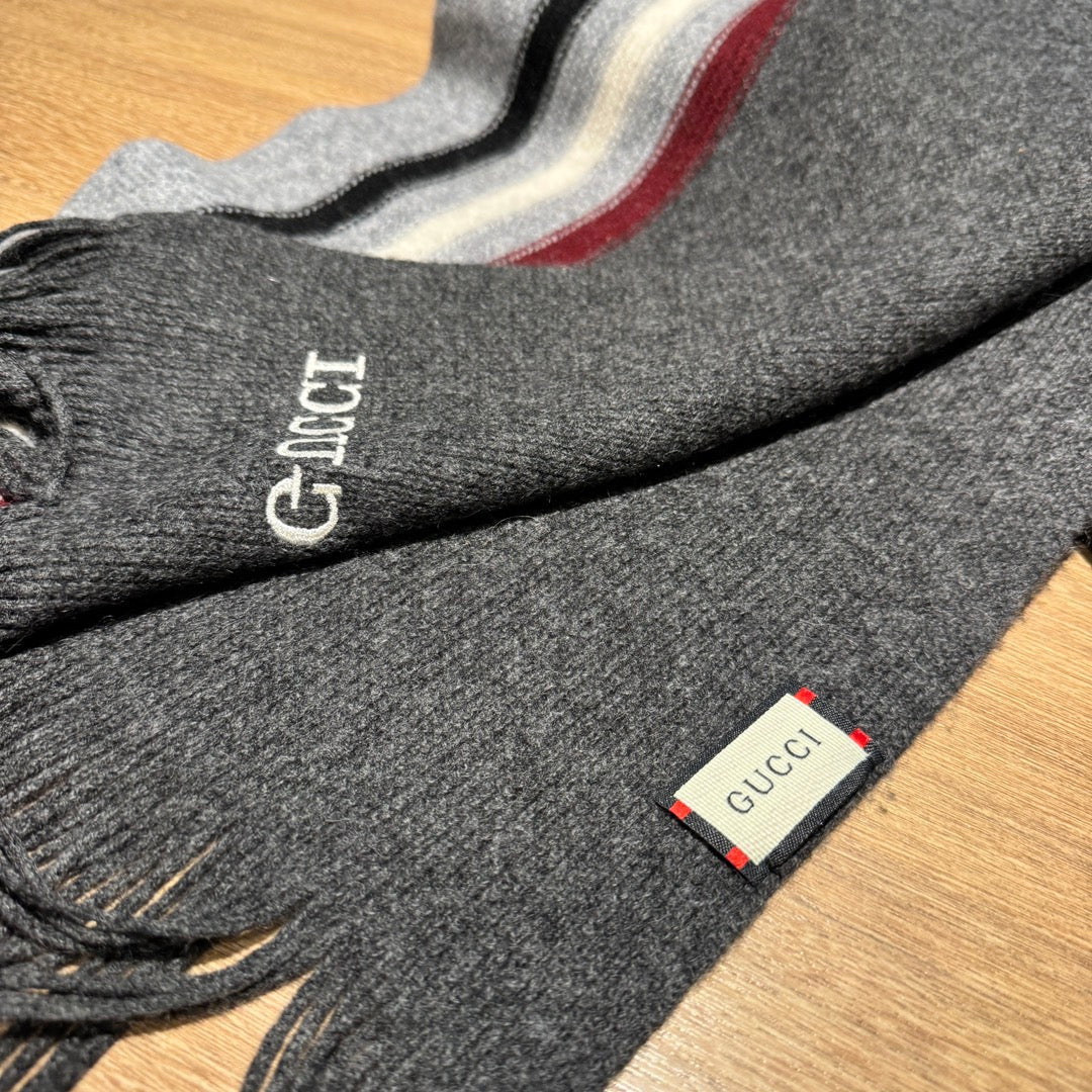 SCARF 180 CM COLORFUL KNIT WOOL 401255 mysite
