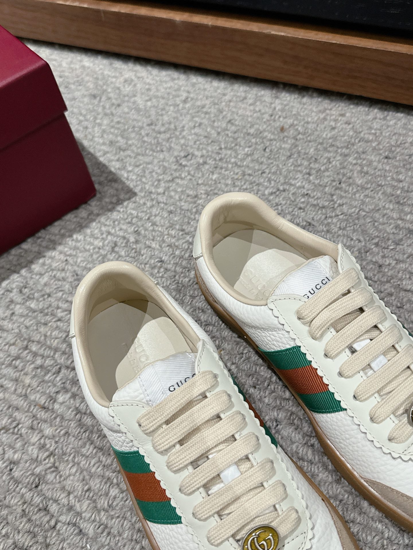 GG & ADIDAS SNEAKER WHITE CALFSKIN mysite