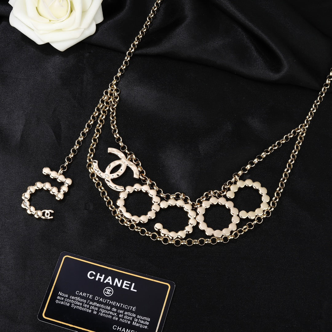CHANEL 25S CHAIN BELT WITH PEARL 612634 mysite