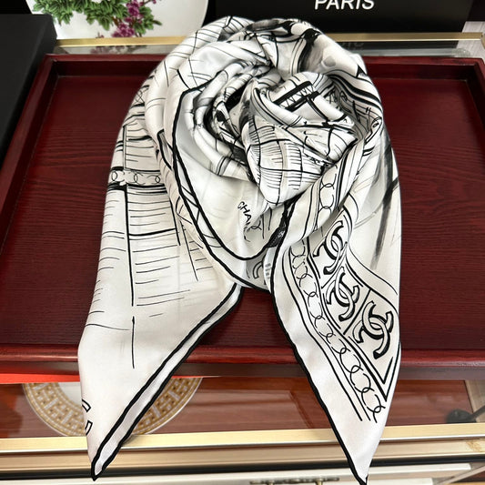 '- 25S SCARF 90 IN SILK 001 mysite