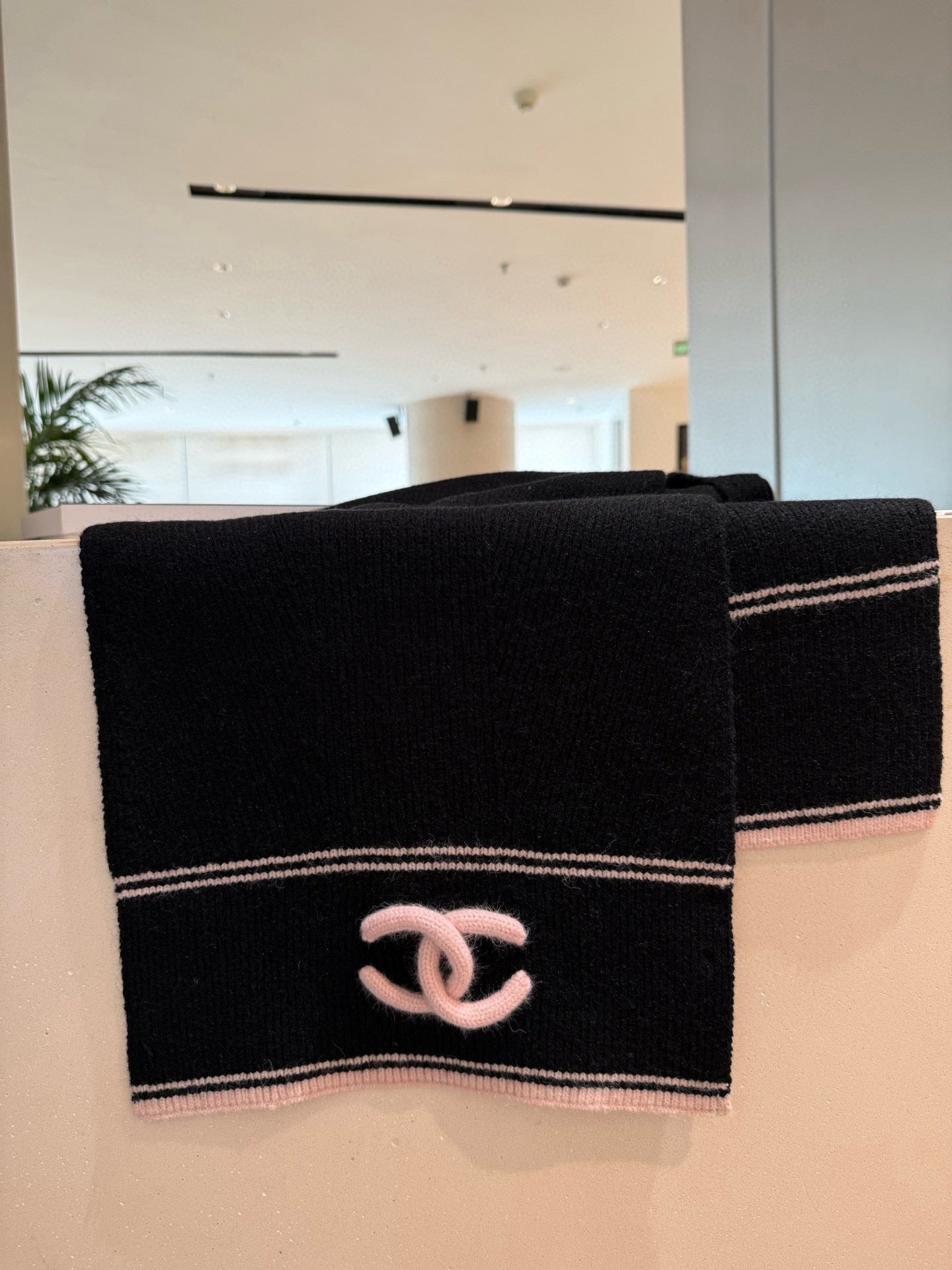 '- 26S SCARF 190 IN KNITTED CASHMERE 309393 mysite