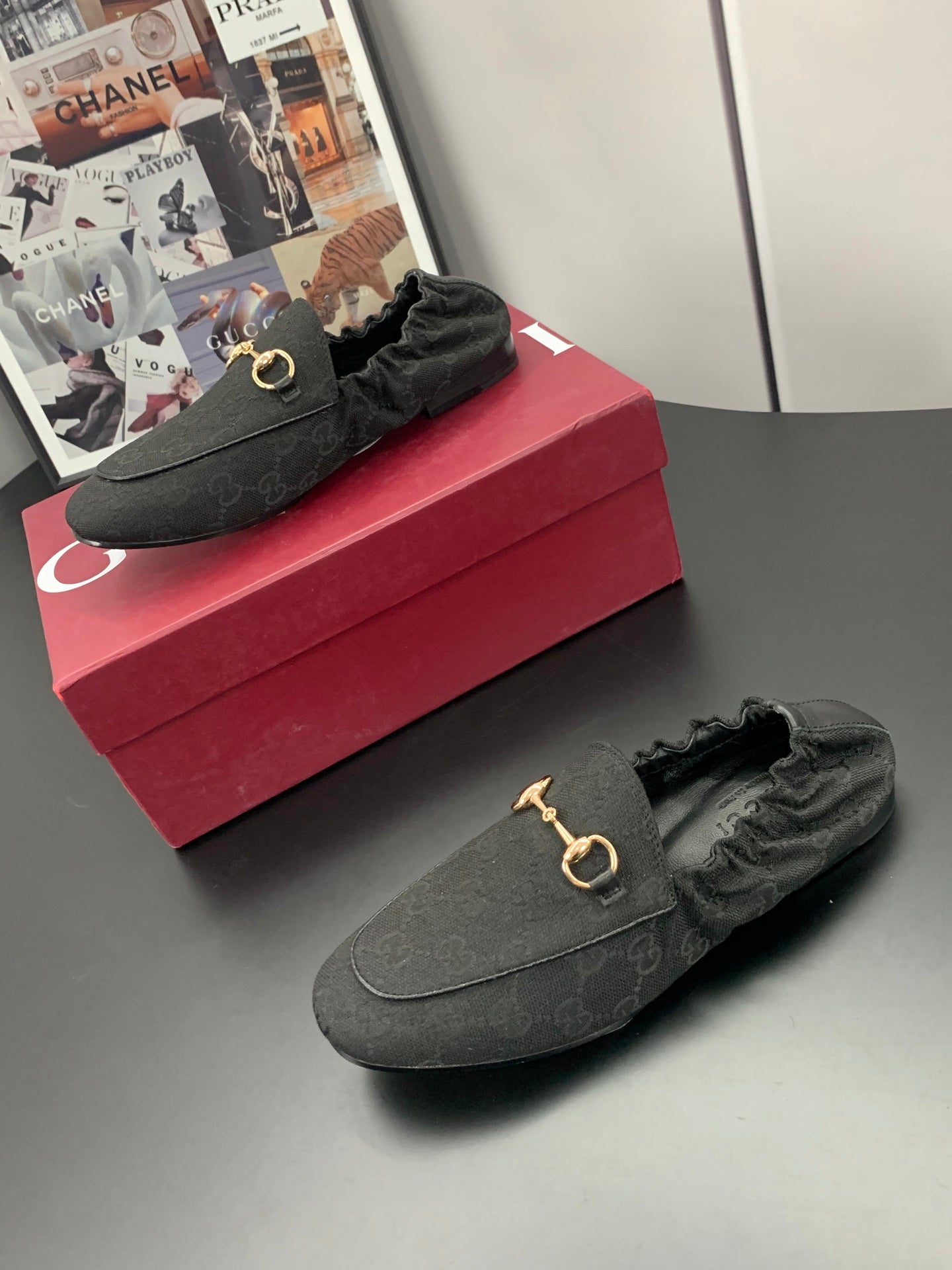 26S LOAFERS IN BLACK CANVAS mysite