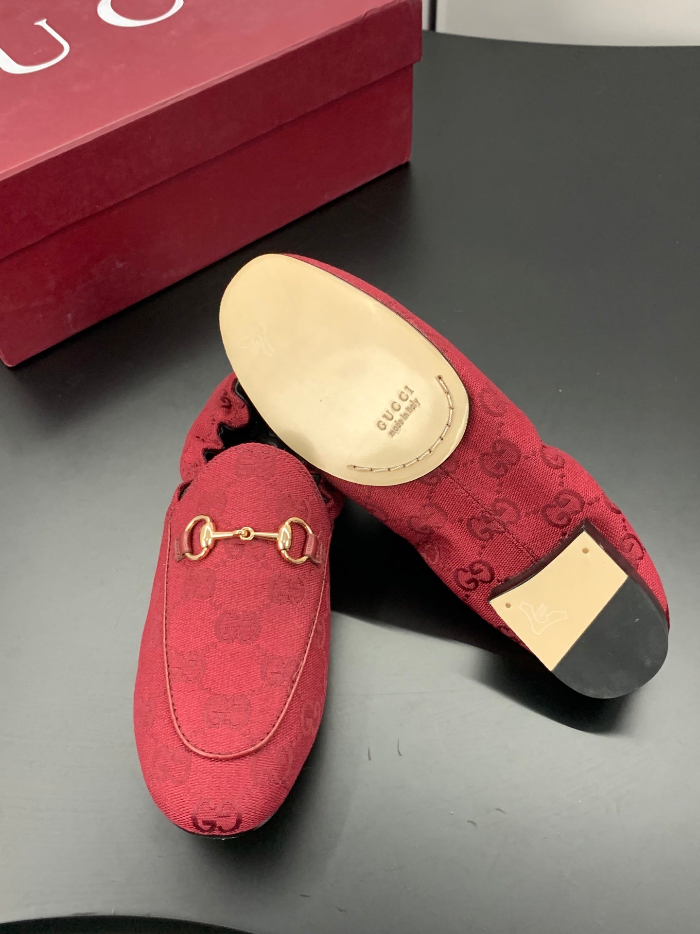 26S LOAFERS IN RED CANVAS mysite