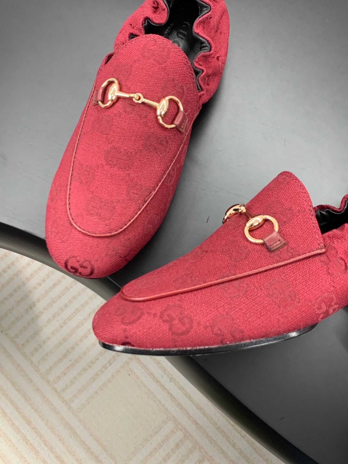 26S LOAFERS IN RED CANVAS mysite