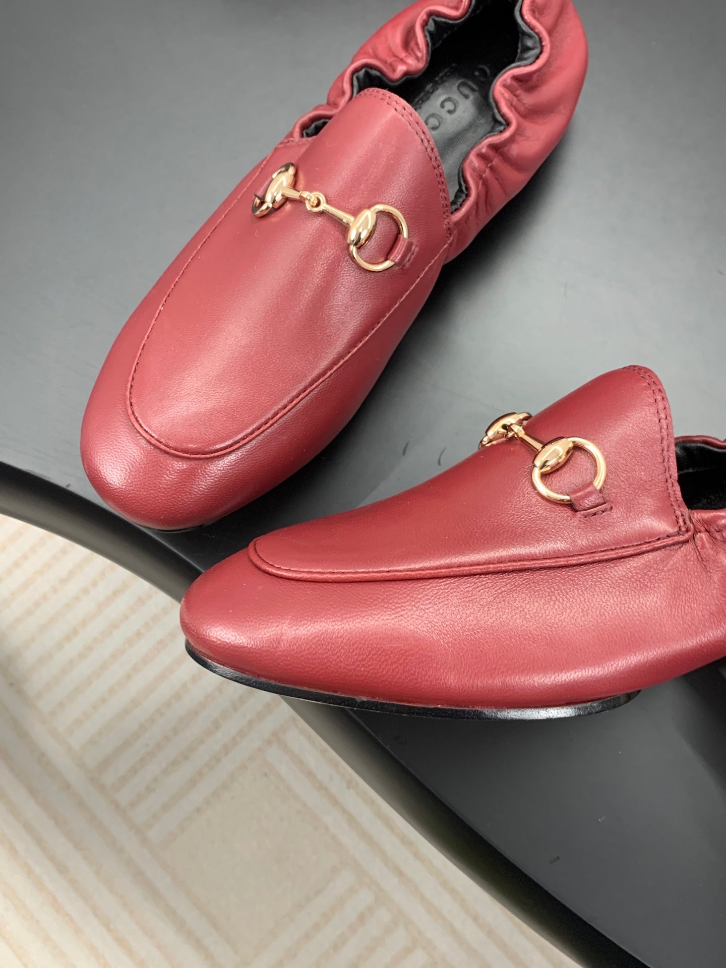 26S LOAFERS IN RED CALFSKIN mysite