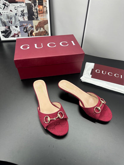 26S HIGH-HEELED SANDALS 50 MM IN RED CANVAS mysite