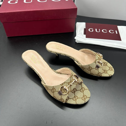 26S HIGH-HEELED SANDALS 50 MM IN DARK BEIGE CANVAS mysite