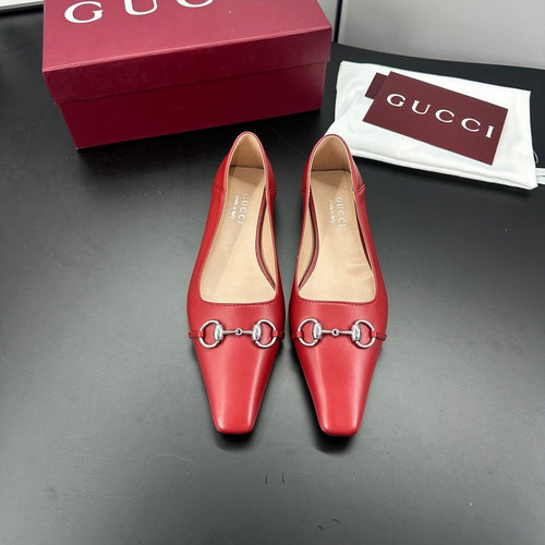 26S VITTORIA BALLERINA SHOES IN RED CALFSKIN mysite