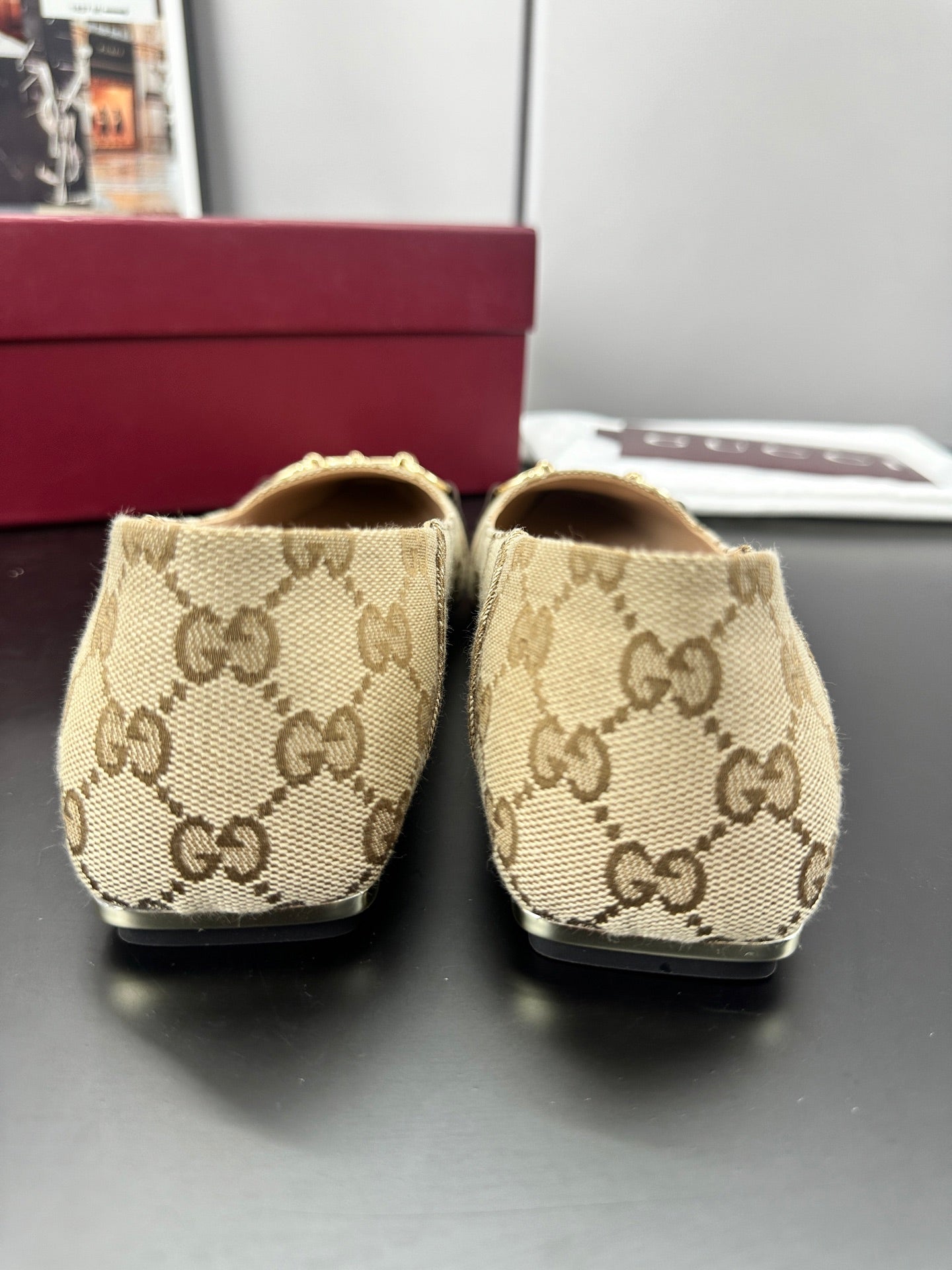 26S VITTORIA BALLERINA SHOES IN DARK BEIGE CANVAS mysite