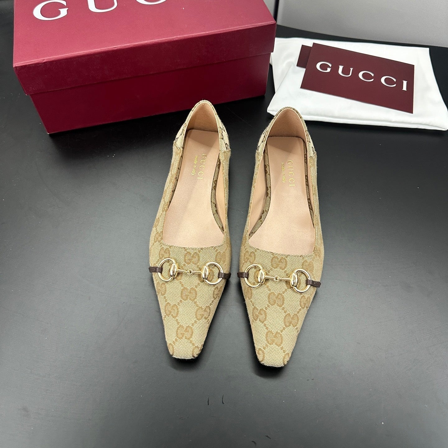 26S VITTORIA BALLERINA SHOES IN DARK BEIGE CANVAS mysite