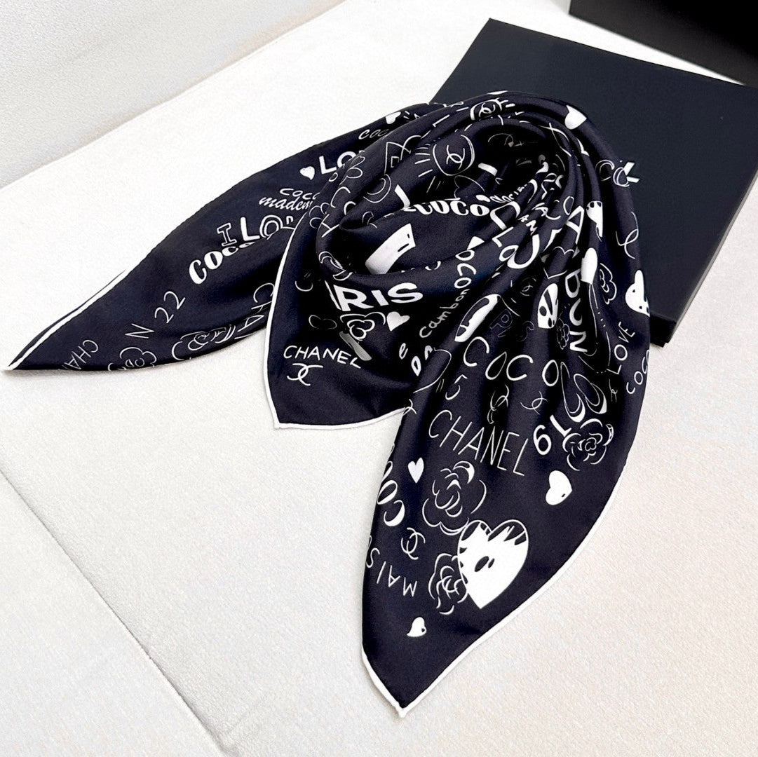 '- 25S SCARF 90 IN SILK 730661 mysite