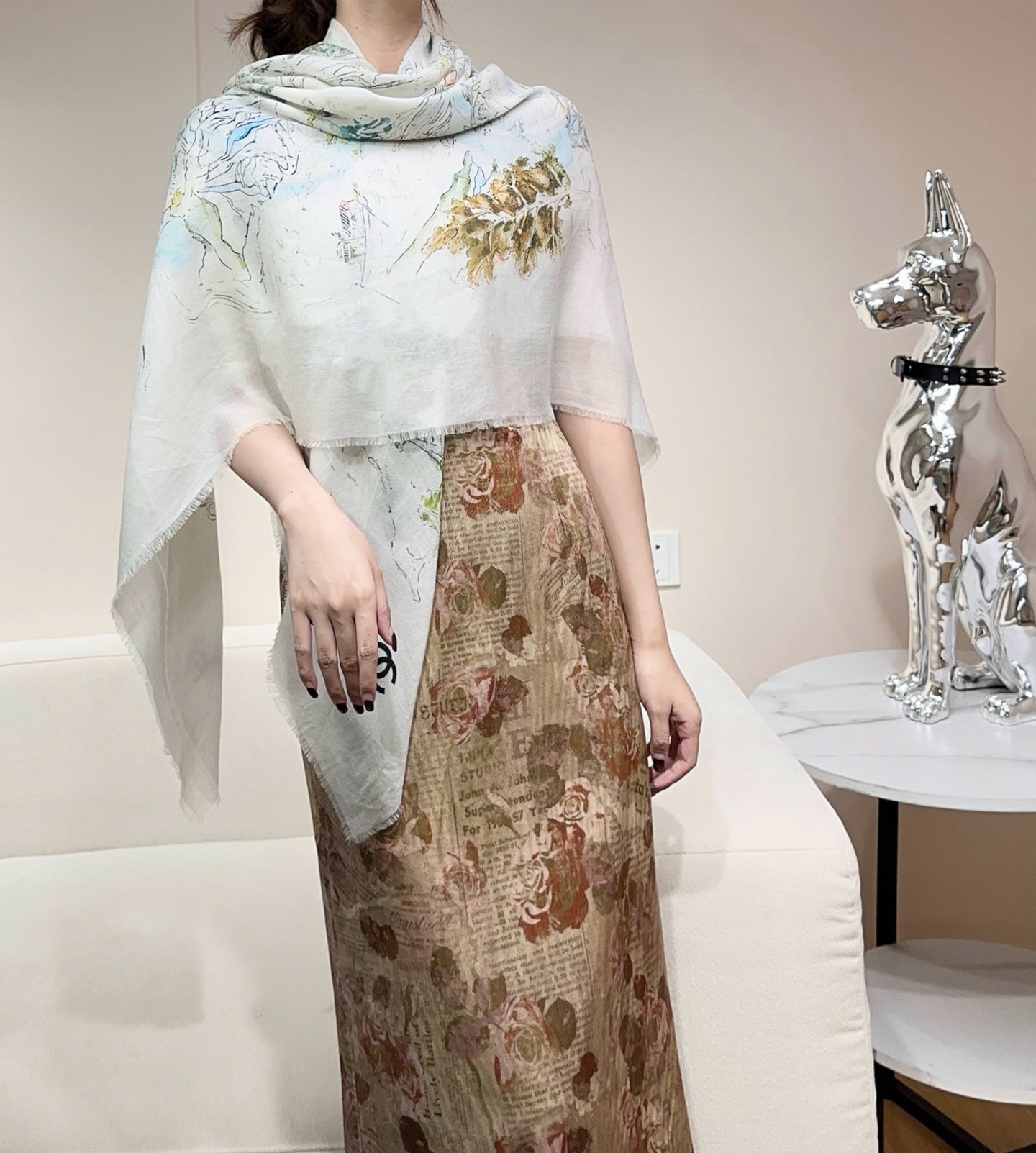 '- 26S SCARF 140 IN SILK 309769 mysite