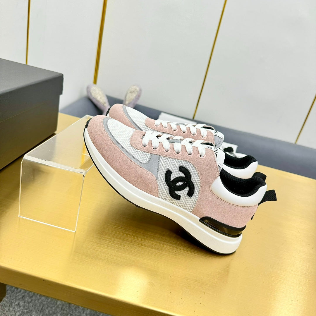 CLASSIC TRAINER IN LIGHT PINK MERCERIZED VELVET mysite
