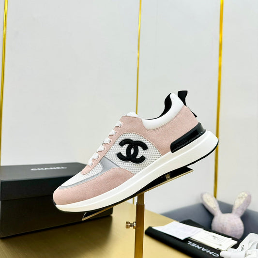 CLASSIC TRAINER IN LIGHT PINK MERCERIZED VELVET mysite