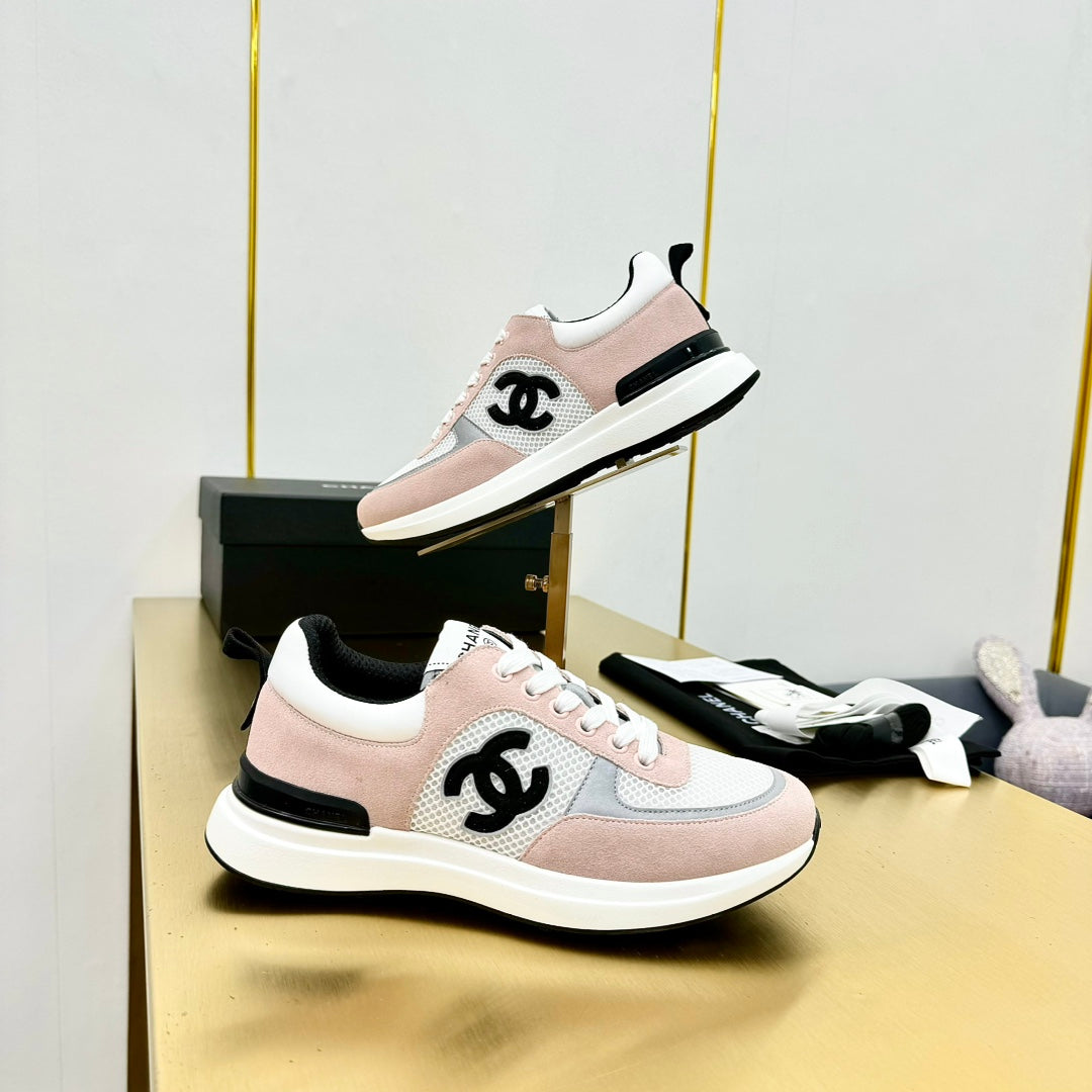 CLASSIC TRAINER IN LIGHT PINK MERCERIZED VELVET mysite