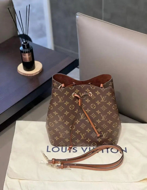 Retro Luxury Drawstring Bucket Bag, Daily Crossbody Bag-18 mysite