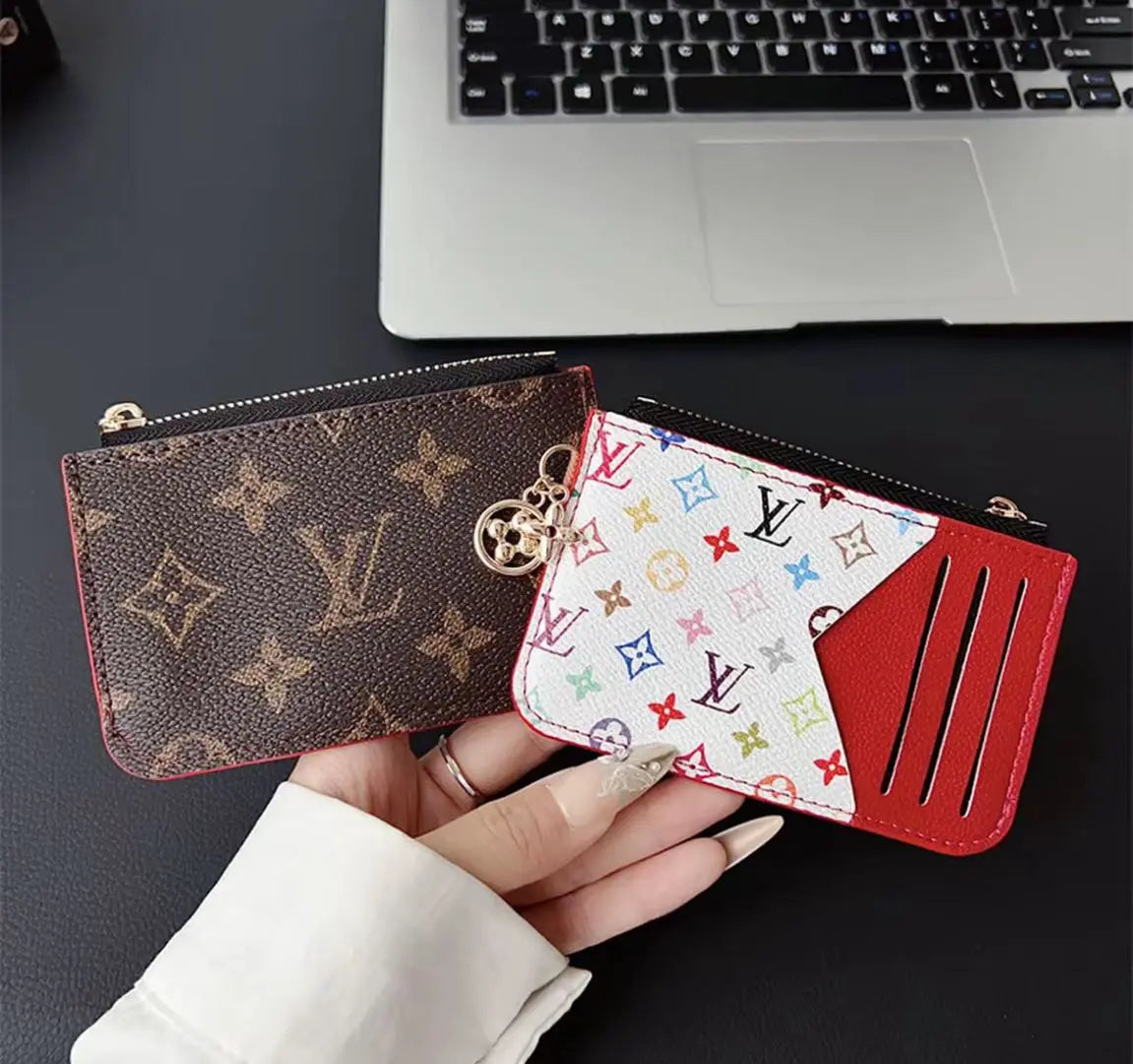 L--Inspired Card Holder Wallet: Chic & Functional!-s2 mysite