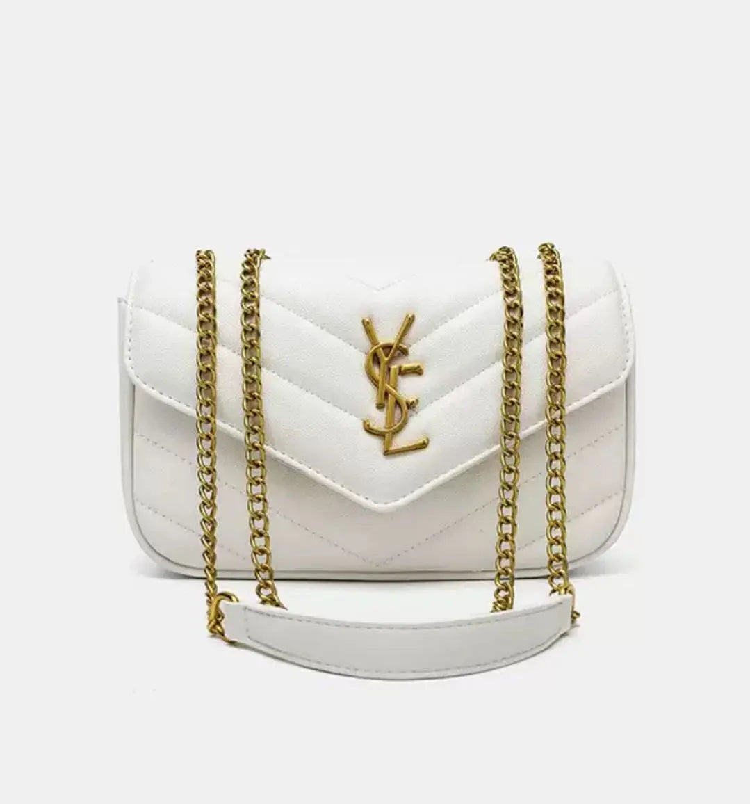 L-Y Leather Mini Chain Adjustable Handbag Wallet-18 mysite