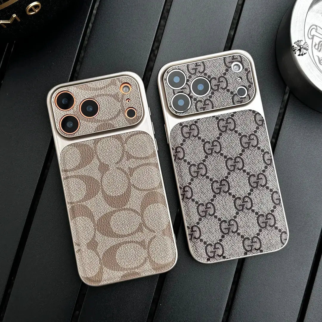 Luxury Pattern Leather Phone Case With Shockproof Edges-s2 mysite