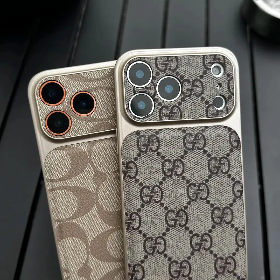 Luxury Pattern Leather Phone Case With Shockproof Edges-s2 mysite