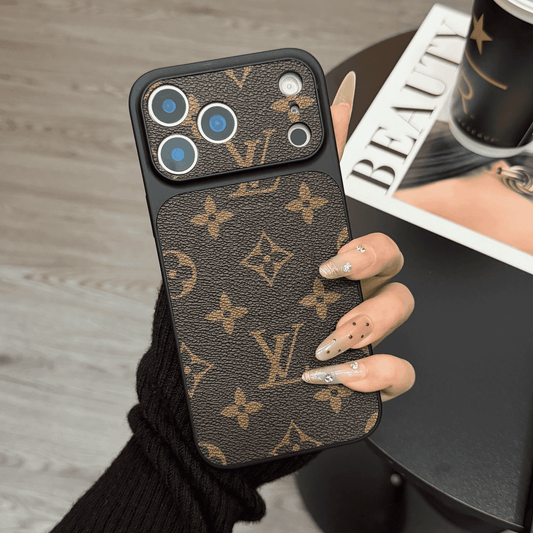 MagSafe Classic Monogram Leather iPhone Case mysite