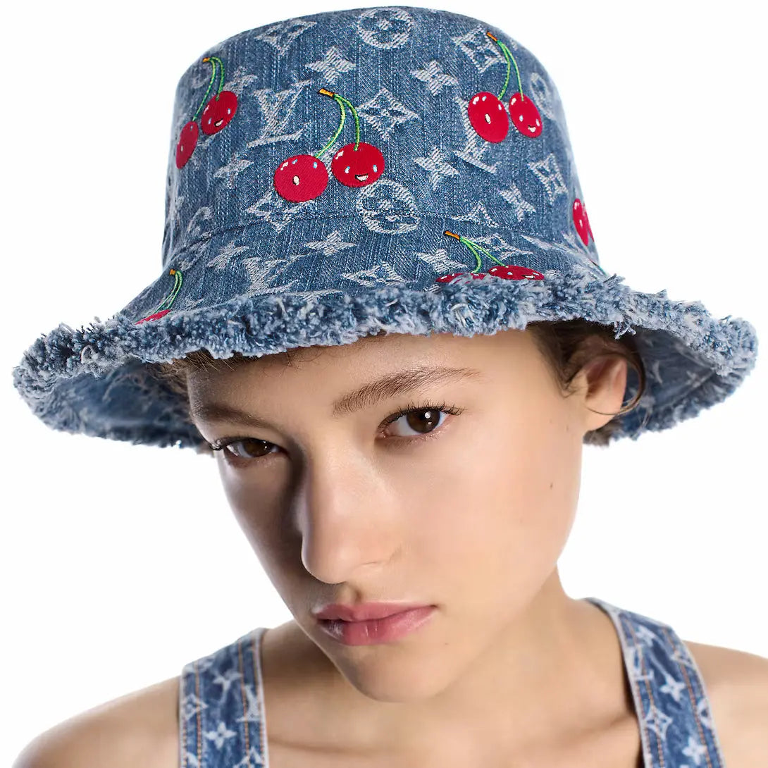 Cute Cherry Pattern Hat, A Must-Have for Fashionistas-s2 mysite