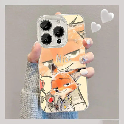 Zootopia-Inspired iPhone Case Set – Judy Hopps & Nick Wilde-s2 mysite