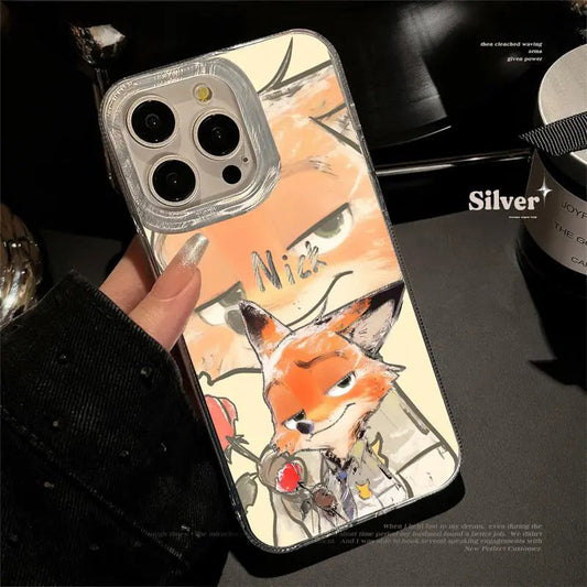 Zootopia-Inspired iPhone Case Set – Judy Hopps & Nick Wilde-s2 mysite