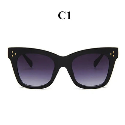 Oulylan Classic Cat Eye Sunglasses Women Vintage Oversized Gradient Sun Glasses Shades Female Luxury Designer UV400 Sunglass--s1 mysite