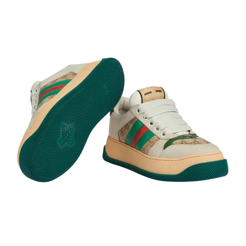 Retro Stripe Casual Sneakers – Premium Leather Comfort Street Shoes-s2 mysite