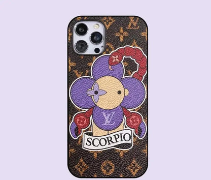 Scorpio Love Painted iPhone Case Custom made-s2 mysite