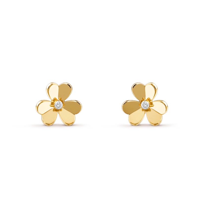 FRIVOLE GOLD FLOWER EARRINGS mysite