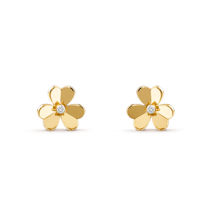 FRIVOLE GOLD FLOWER EARRINGS mysite