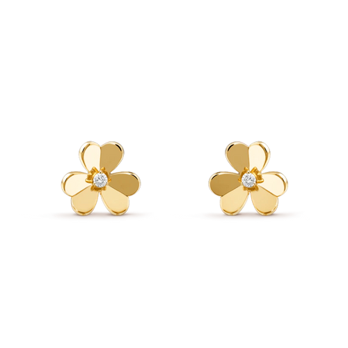 FRIVOLE GOLD FLOWER EARRINGS mysite