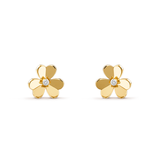FRIVOLE GOLD FLOWER EARRINGS mysite