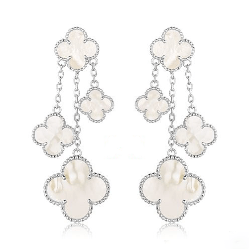 WHITE MOP 4 MOTIFS SILVER mysite