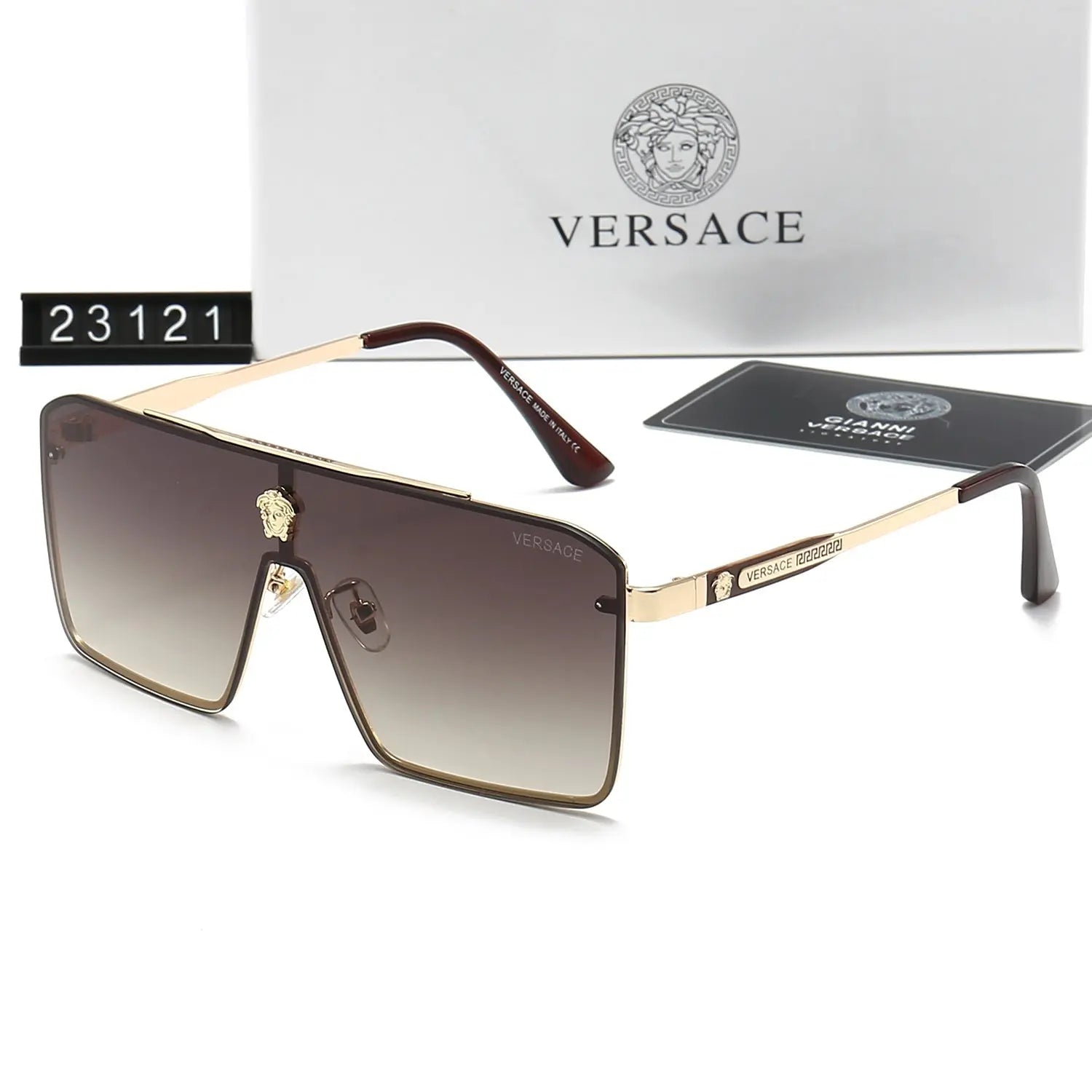 Retro Metal Letter Sunglasses 23121s-sss62 mysite