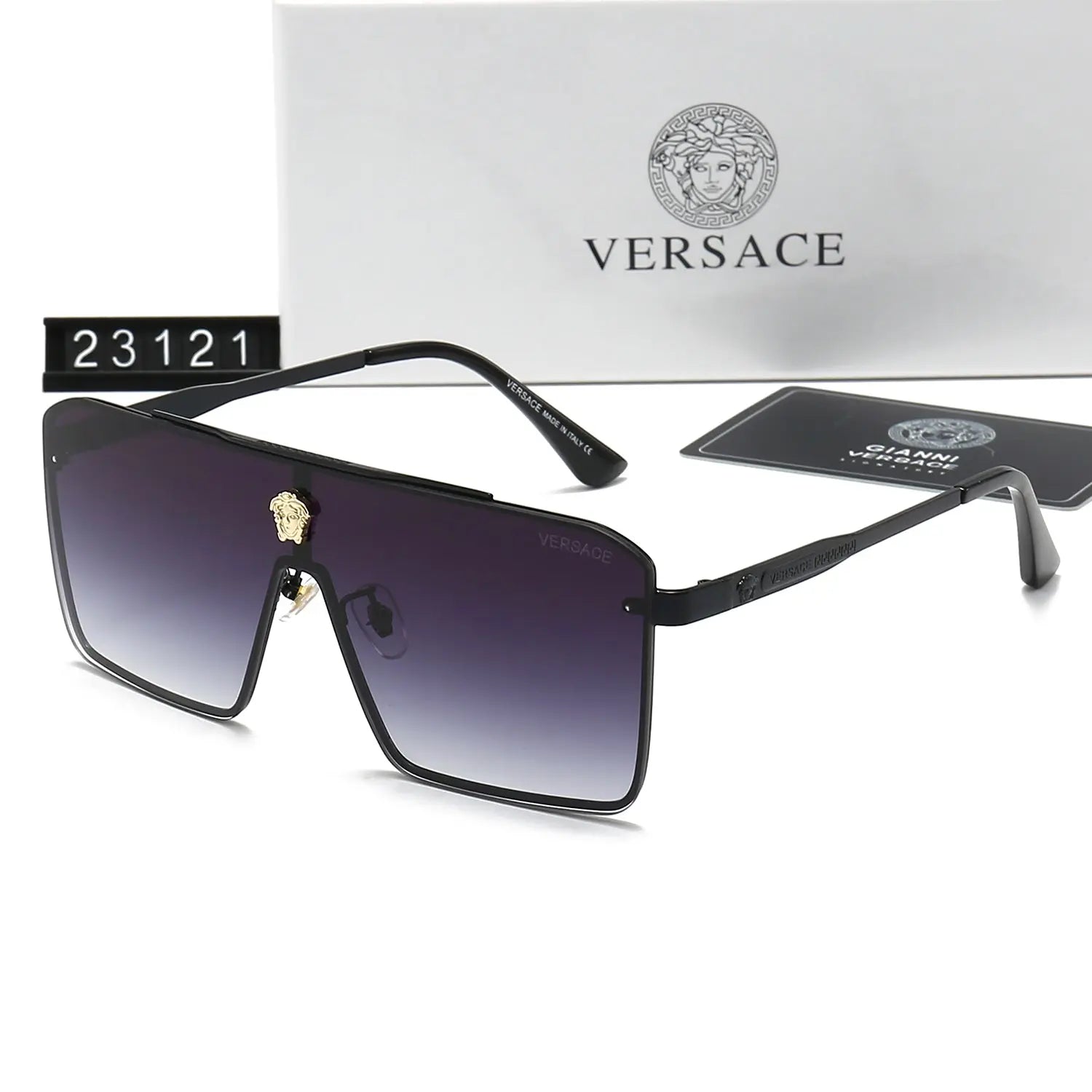 Retro Metal Letter Sunglasses 23121s-sss62 mysite