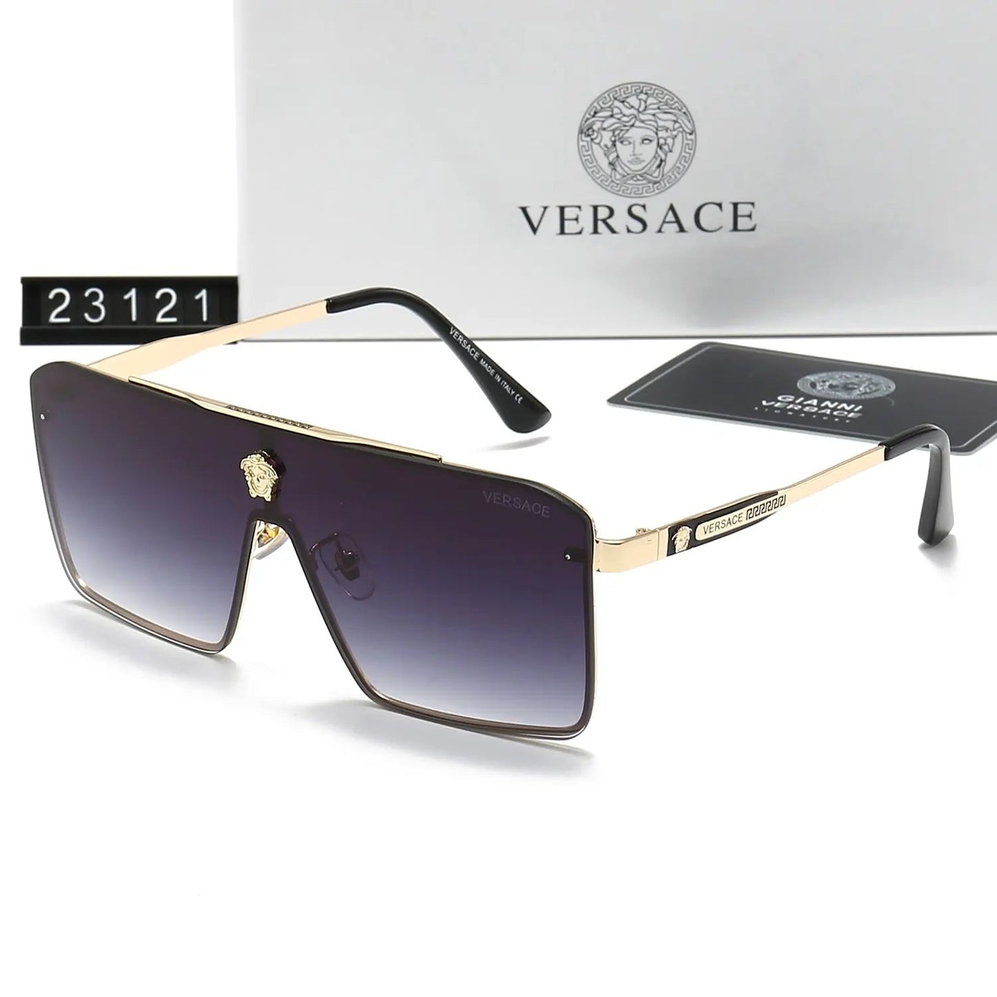 Retro Metal Letter Sunglasses 23121s-sss62 mysite