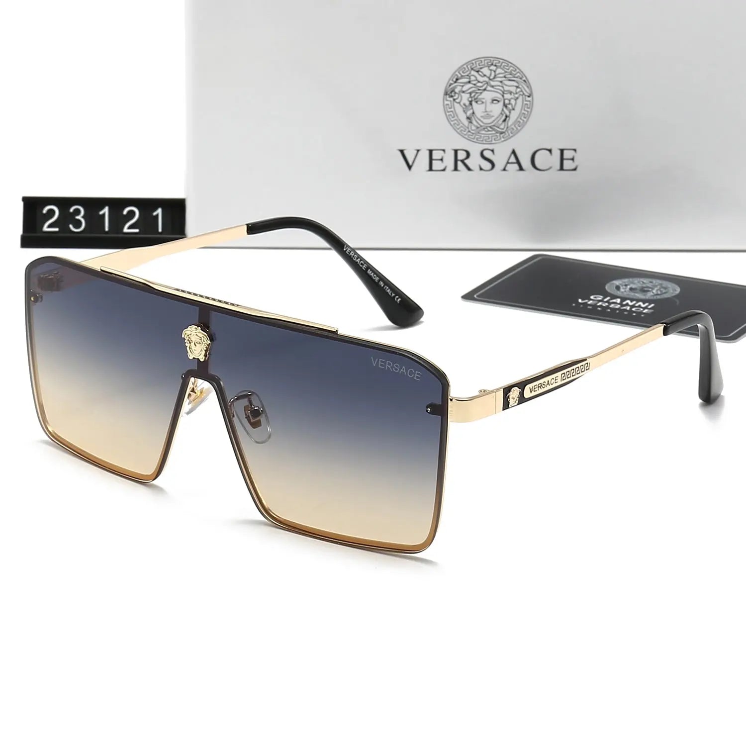 Retro Metal Letter Sunglasses 23121s-sss62 mysite