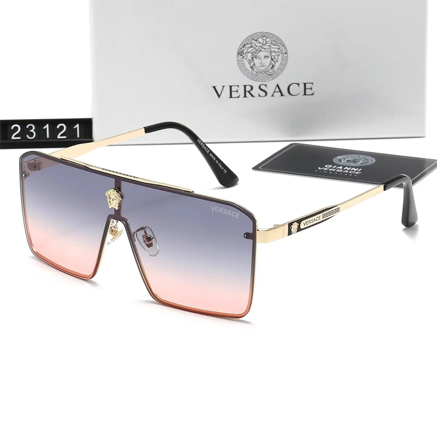 Retro Metal Letter Sunglasses 23121s-sss62 mysite