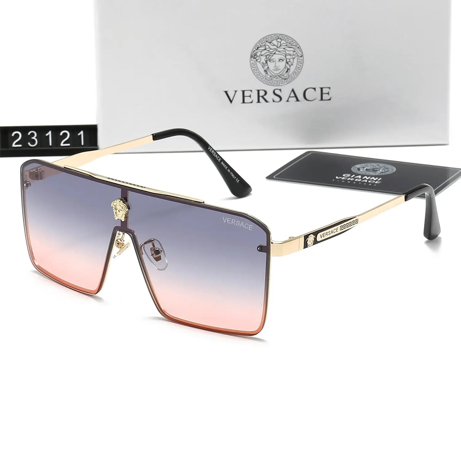 Retro Metal Letter Sunglasses 23121s-sss62 mysite