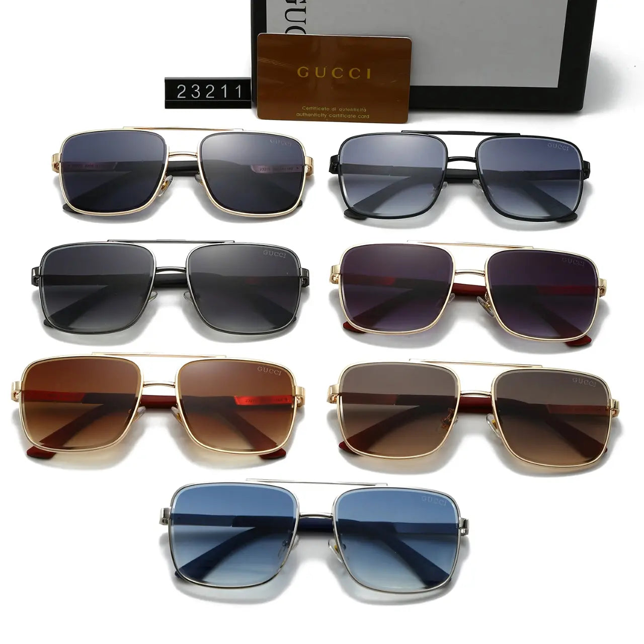 Fashion Polarized Metal Sunglasses 23211s-sss62 mysite